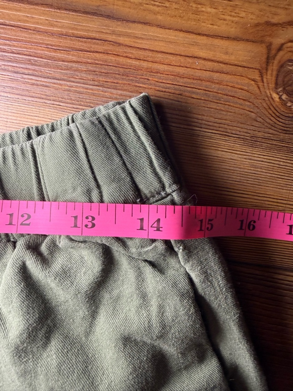 Madewell Olive Green Pull On Shorts Womens Small Elastic Waist Casual - Picture 6 of 6